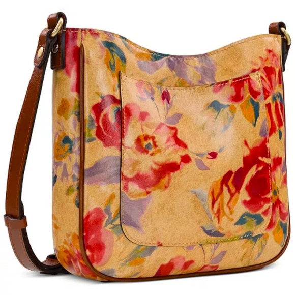 Patricia Nash signature Emeline crossbody Floral Print Women's Bag - Picture 1 of 5
